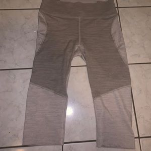 Outdoor Voices Two-Tone Cropped Leggings